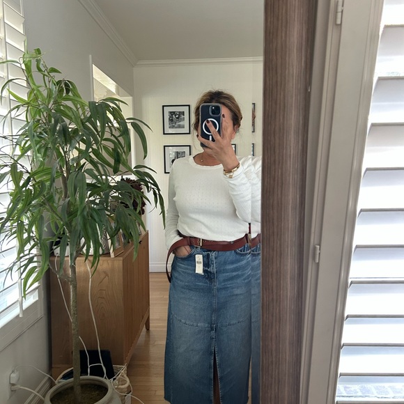 Women’s double wrap around Brown Leather Belt - Picture 3 of 4